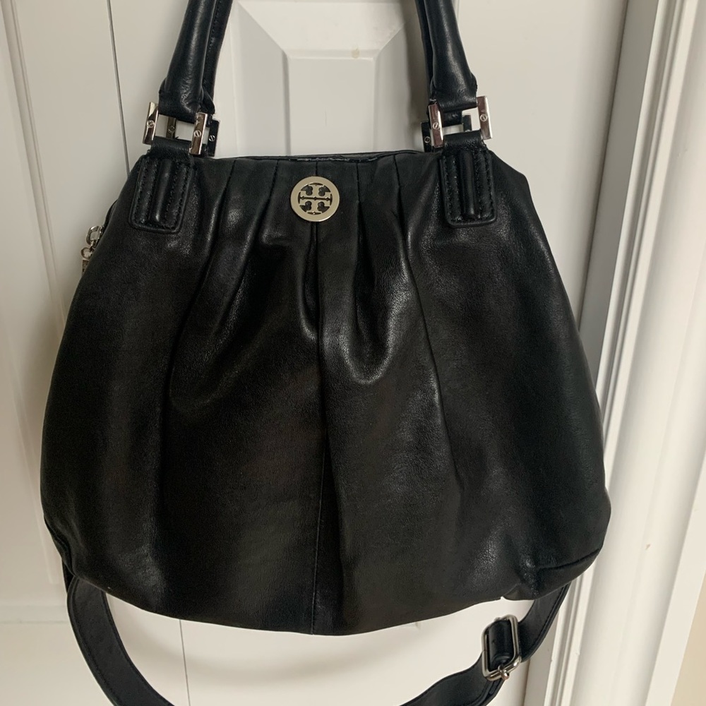 Tory Burch black leather bag